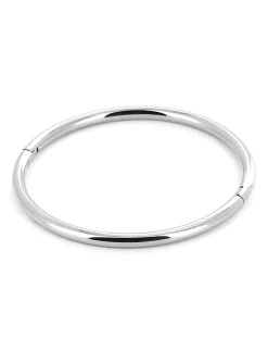 Bracelet jonc Zag Bijoux Chenille acier