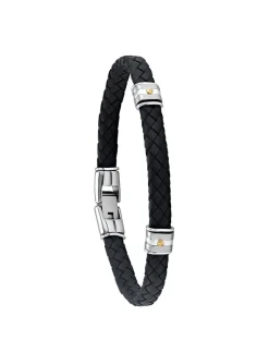 Bracelet Jourdan Hudson acier or