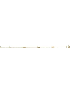 Bracelet junior Brillaxis 3 jeux de boules or