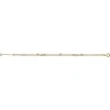 Bracelet junior double rang perles de culture or
