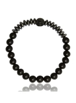 Bracelet Lauren Steven Exclusive Noir