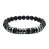 Bracelet Lauren Steven perles noires