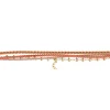 Bracelet Les Cadettes Mia doré et orange