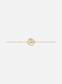 Bracelet Les Georgettes Arbre de vie doré Collection Les Intemporels