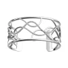 Bracelet Les Georgettes Ondes argenté 25mm_x005f_x000D_Collection Les Précieuses