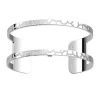 Bracelet Les Georgettes Pure Girafe argenté 25mm