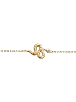 Bracelet Les Georgettes Serpent doré_x005f_x000D_Collection Les Précieuses