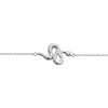 Bracelet Les Georgettes Serpent argenté