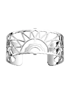 Bracelet Les Georgettes Soleil argentée 25mm