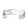 Bracelet Les Georgettes Wavy argenté 14mm