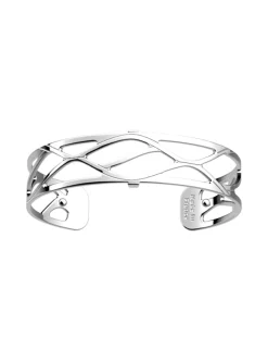 Bracelet Les Georgettes Wavy argenté 14mm