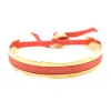 Bracelet Les Interchangeables Jonc Ruban 4mm_x005f_x000D_Aléatoire rose bonbon