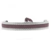 Bracelet Les Interchangeables Jonc Ruban 4mm_x005f_x000D_Matelassé Violet 2
