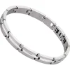 Bracelet Lotus homme maillons acier
