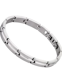 Bracelet Lotus homme maillons acier