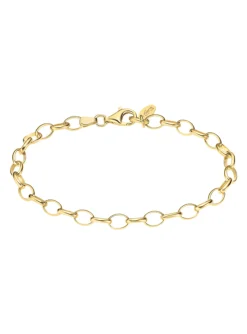 Bracelet Lotus Silver doré mailles ovales