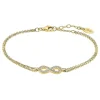 Bracelet Lotus Silver Infini argent doré