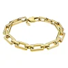 Bracelet Lotus Style Acier Doré Chaîne