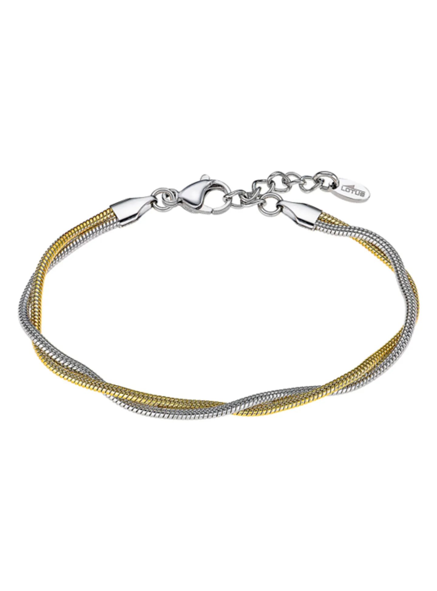Bracelet Lotus Style bicolore