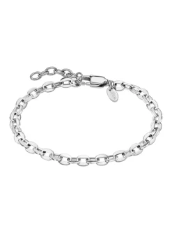 Bracelet Lotus Style Maille Forçat Acier