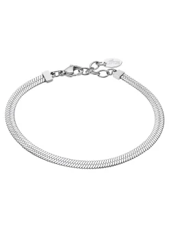 Bracelet Lotus Style Maille Miroir Acier