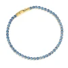 Bracelet SIF JAKOBS ELLERA GRANDE_x005f_x000D_rivière oxydes de zirconium bleu