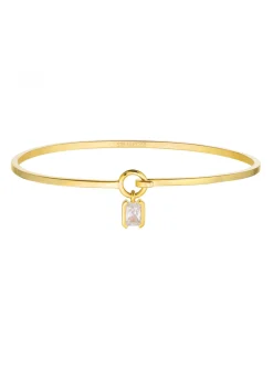 Bracelet Sif Jakobs Roccanova argent plaqué or_x005f_x000D_pampille en oxyd ed e zirconium