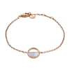 Bracelet Skagen Elin acier rose nacre