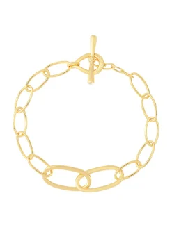 Bracelet souple Agatha Chain doré