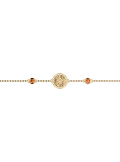 Bracelet souple Les Cadettes Birthstones Juillet_x005f_x000D_rubis