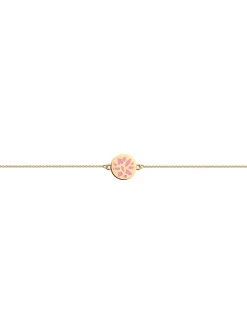 Bracelet souple Les Cadettes Lotus_x005f_x000D_laqué rose