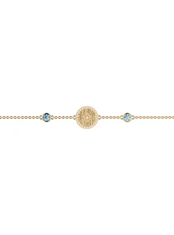 Bracelet souple Les Cadettes Birthstones Décembre_x005f_x000D_topaze