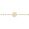 Bracelet souple Les Georgettes Astrale doré 16mm