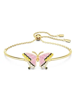Bracelet Swarovski Idyllia Papillon rose et doré