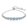 Bracelet Swarovski Imber argenté et bleu