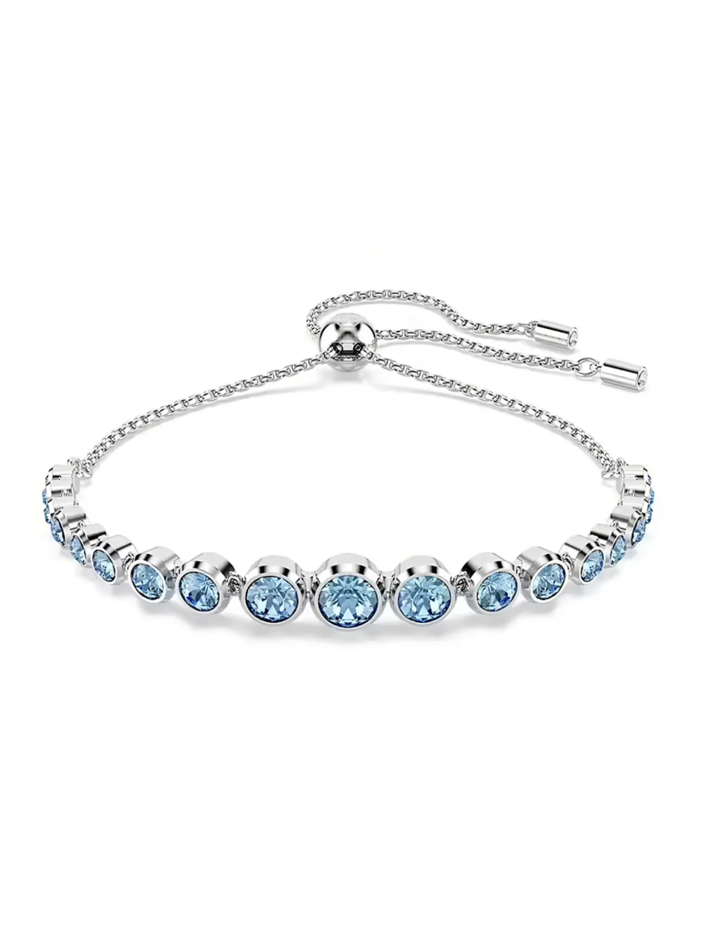 Bracelet Swarovski Imber argenté et bleu