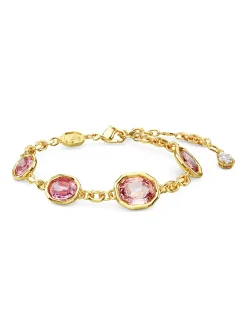 Bracelet Swarovski Imber taille octogonale rose