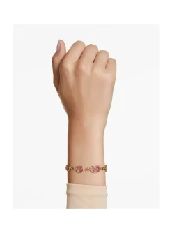 Bracelet Swarovski Imber taille octogonale rose