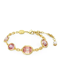 Bracelet Swarovski Imber taille octogonale rose