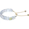Bracelet Swarovski Letra doré étoile