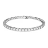 Bracelet Swarovski Matrix Tennis M_x005f_x000D_placage argenté