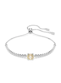 Bracelet Swarovski Matrix Tennis champagne