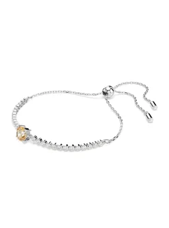 Bracelet Swarovski Matrix Tennis champagne