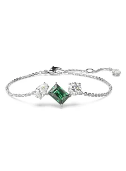 Bracelet Swarovski Mesmera vert et blanc