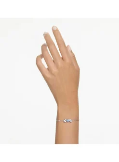 Bracelet Swarovski Mesmera bleu et blanc M
