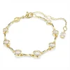 Bracelet Swarovski Tennis Imber doré