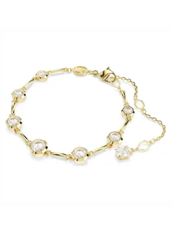 Bracelet Swarovski Tennis Imber doré