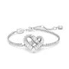 Bracelet Swarovskki Matrix Blanc