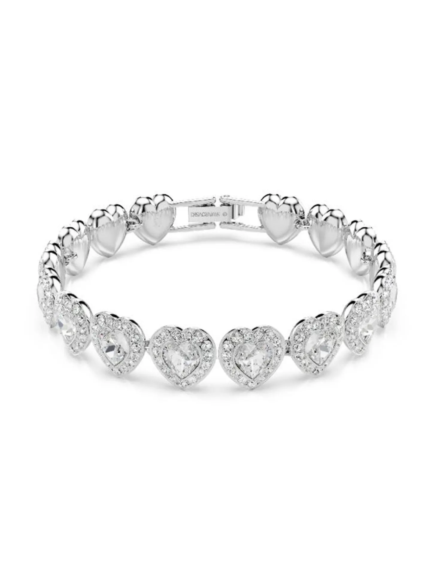 Bracelet Tennis Ariana Grande x Swarovski Angelic_x005f_x000D_coeurs argentés
