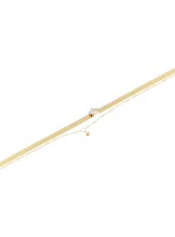 Bracelet Zag Bijoux Altora acier doré
